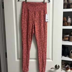 The Limited Athleisure Coral Leo Leggings